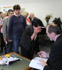 Prezentácia novej knihy Juraja Sedláčka, katolíckeho kňaza pôsobiaceho v Univerzitnom pastoračnom centre v Trenčíne, s podtitulom „O identite muža s ranami“ obsahujúca štrnásť skutočných príbehov o tom, ako a prečo bolia, v rámci cyklu „Poznávame Trenčanov“.