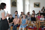 Uvedenie legendy a novej knižky do života za účasti autorov Vlada Kulíška (text) a Jozefa Vydrnáka (ilustrácie). Podujatie je organizované v rámci cyklu „Poznávame Trenčanov“.