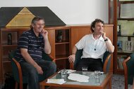 Uvedenie legendy a novej knižky do života za účasti autorov Vlada Kulíška (text) a Jozefa Vydrnáka (ilustrácie). Podujatie je organizované v rámci cyklu „Poznávame Trenčanov“.