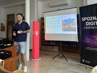 Prednáška "Dieťa a prvý mobil" realizovaná v spolupráci so spoločnosťou Slovak Telekom, a.s.