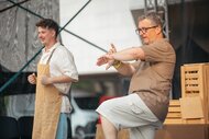 Kompost story / Ako chutí literatúra (festival Za stolom). Foto: David Hanko.
