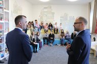 Ukrajinská knižná polička v Trenčíne
