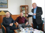 Prezentácia románu "Život s kufrom" a knižky pre deti "Timotej a pradedo" prozaika Jána Beňa