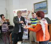 Uvedenie novej trenčianskej povesti a knižky o hradnom šašovi v knižnici