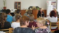 Prednáška spisovateľa J. Rezníka (nielen) pre študentov v rámci Roka Svetozára Hurbana-Vajanského