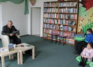 Beseda žiakov ZŠ s prozaikom Jánom Beňom (nielen) o jeho knihe Timotej a pradedo