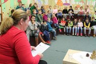 Súčasť celoslovenského projektu s mottom "Čítajme deťom 20 minút denne, každý deň!"