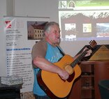 Beseda s publicistom, pesničkárom, cestovateľom P. Šrankom, spojená s prezentáciou románu Múzofil