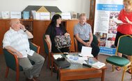 Autorské čítanie poézie a rozhovory o poézii s literátmi R. Dobiášom, D. Podrackou a E. Ondrejičkom