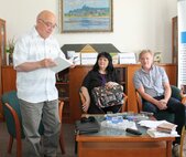 Autorské čítanie poézie a rozhovory o poézii s literátmi R. Dobiášom, D. Podrackou a E. Ondrejičkom