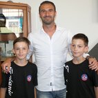 Talkšou herečky Z. Mišákovej v knižnici nielen o literatúre (s futbalovým trénerom M. Ševelom)