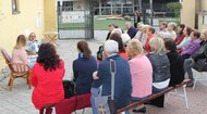Otváracia beseda jesennej sezóny s herečkou, scenáristkou, publicistkou a moderátorkou O. Belešovou