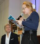 Talkšou v knižnici nielen o literatúre s trenčianskym rodákom, hercom, zabávačom Štefanom Skrúcaným