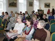 Beseda s novinárkou a prozaičkou Ľ. Lesnou, spojená s prezentáciou jej knihy Tisícročná žena