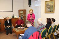 Uvedenie do života nového zborníka literárnych prác členov LK Omega v Trenčíne