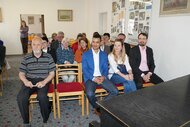 – beseda s básnikom, autorom učebníc, členom Spolku slovenských spisovateľov Pavlom Hamžíkom - Zempl