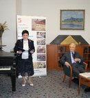 eseda s básnikom, autorom učebníc, členom Spolku slovenských spisovateľov Pavlom Hamžíkom - Zempl