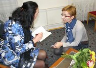 Prezentácia knihy "Nevďačná cudzinka" spisovateľky, novinárky Ireny Brežnej, žijúcej vo Švajčiarsku