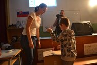 Výjazdové podujatie trenčianskej knižnice pre žiakov ZŠ na Bezručovej ulici v Trenčíne