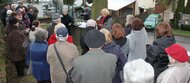 Pietna spomienka na Janka a Karola Štúrovcov pri ich náhrobníku na Evanjelickom cintoríne v Trenčíne