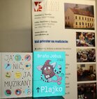 Beseda so spisovateľom, spevákom B. Jobusom o jeho literárnej tvorbe