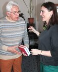 Beseda so spisovateľkou E. Khidayer - arabistkou, bývalou diplomatkou v Egypte, Kuvajte a Iraku