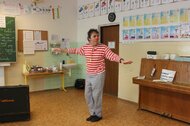 Knižničný trip s legendou slovenskej pantomímy