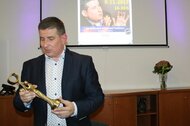 Patrik Herman v knižnici v Trenčíne Patrik Herman v knižnici v Trenčíne