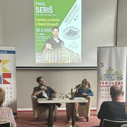 Literárny podvečer v Hoteli Elizabeth s Pavlom Serišom