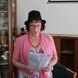 Odovzdanie pamätnej tabule Evy Kristinovej