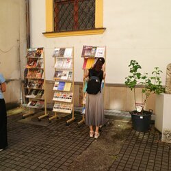 Výstavka fondu VKMR na tému Hudba - Festival Letná klasika