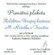 Pamätná plaketa Ľ. V. Riznera