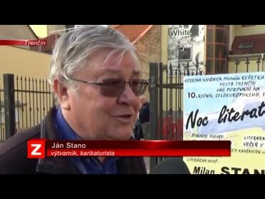 Noc literatúry s Milanom Stanom