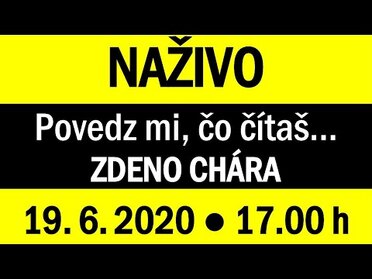 Povedz mi, čo čítaš... Zdeno Chára (vysielané naživo)